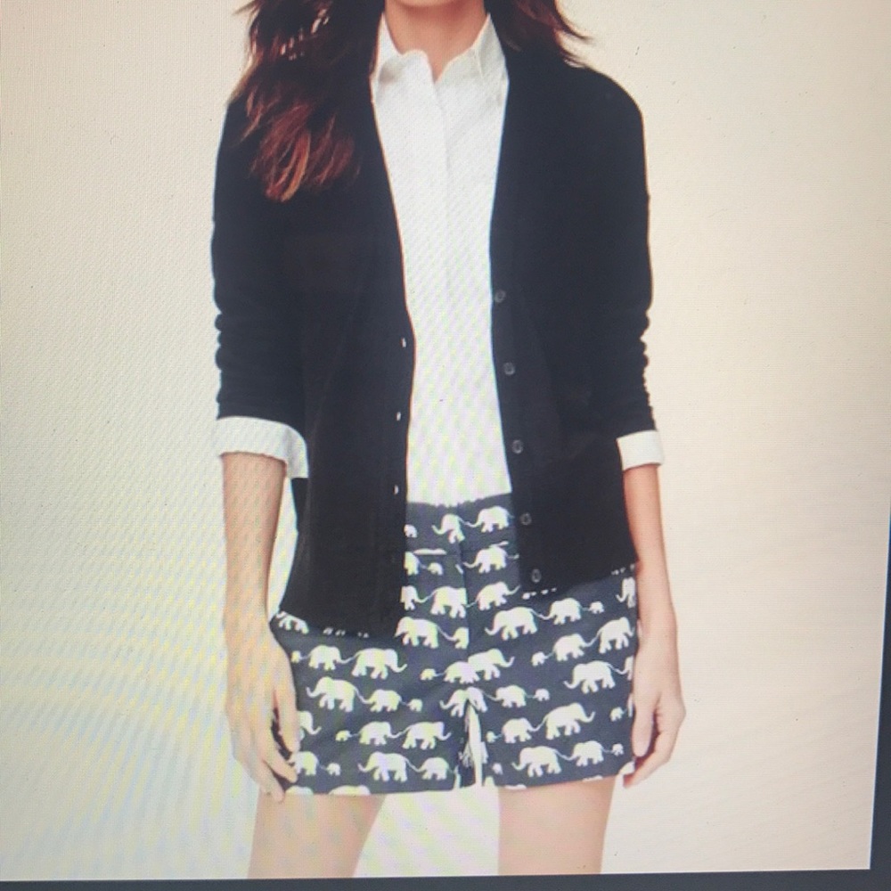 Ann Taylor loft riviera elephant shorts